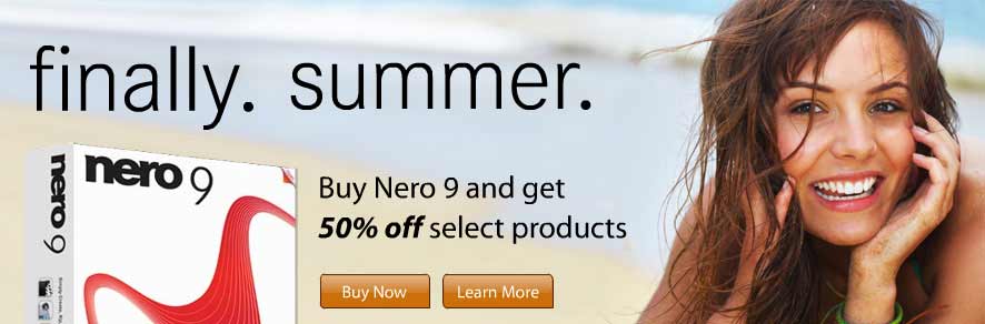 Simply create, rip, burn, copoy, share, backup, play and enjoy your digital media - Nero 9 - Learn More