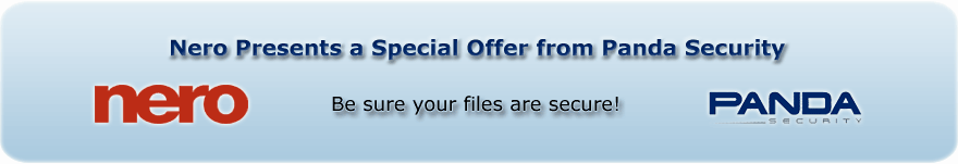 Nero Presents a Special Offer from Panda Security
